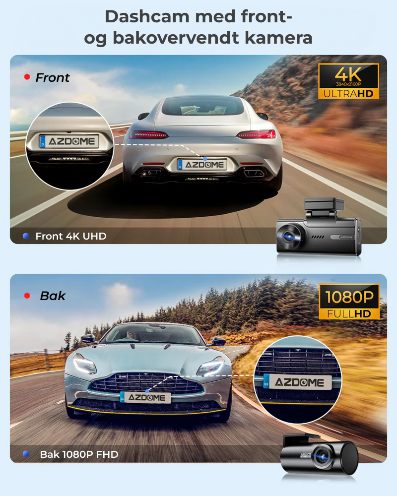Azdome M580 5K dashcam