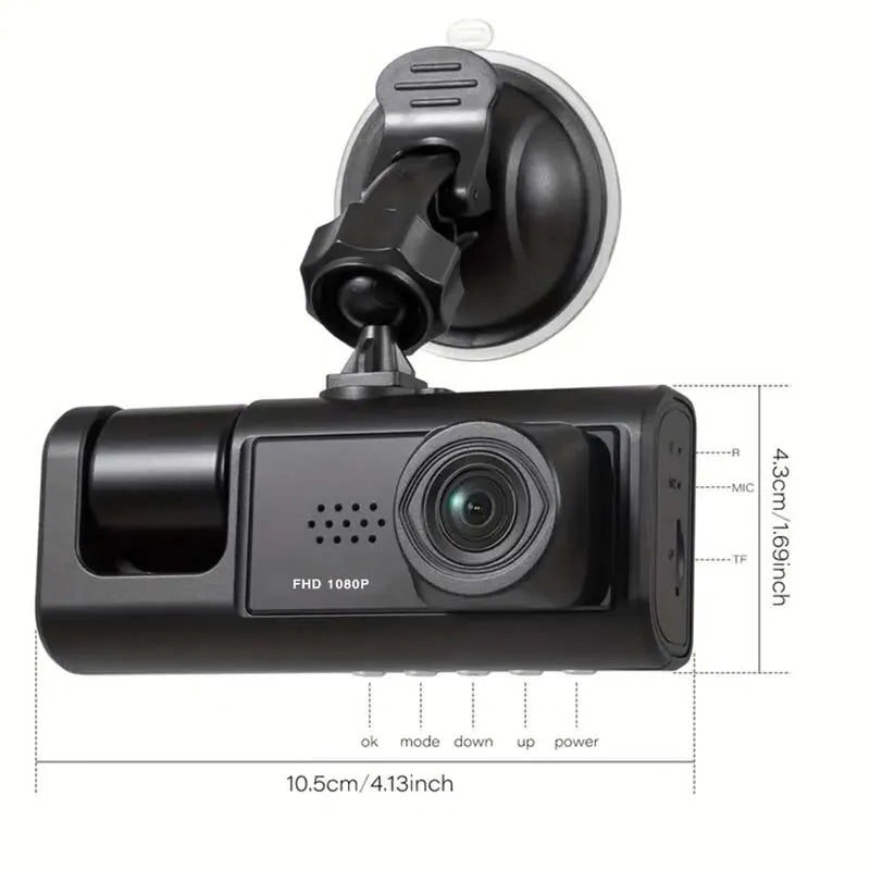 Baideluo dashcam – 1080P HD & nattvisjon
