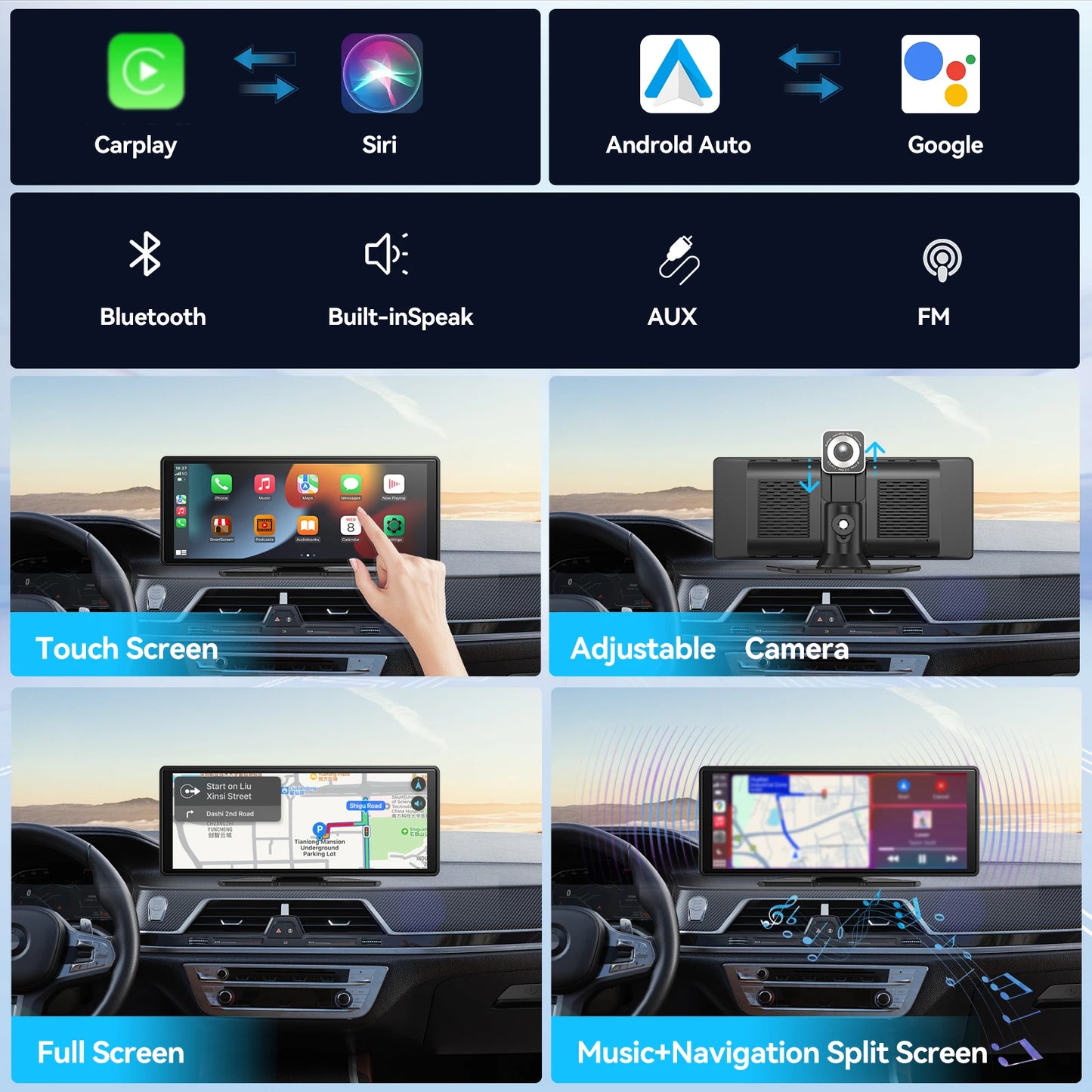 Smart Dash - CarPlay Skjerm