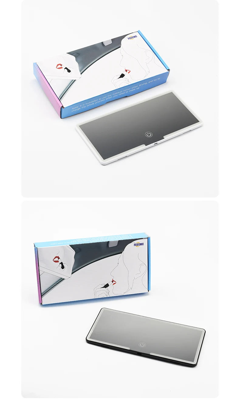 Led-lys sminke speil