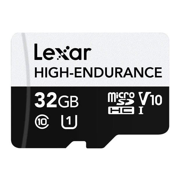 Lexar High Endurance microSD 32 GB (V10/U1) – for dashcam