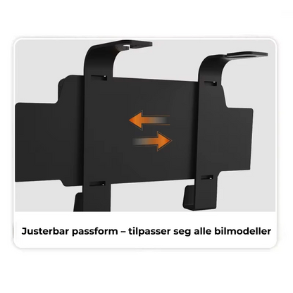 Baksete oppbevaringsboks med krok og vevholder