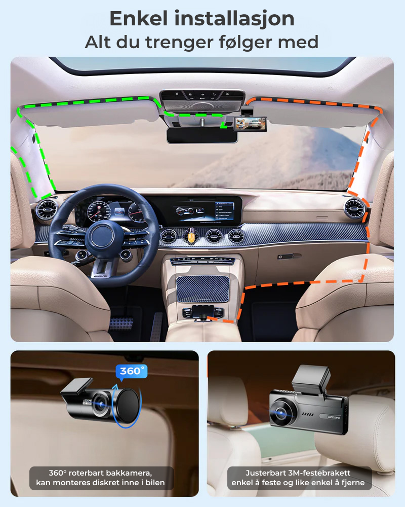 Azdome M580 5K dashcam