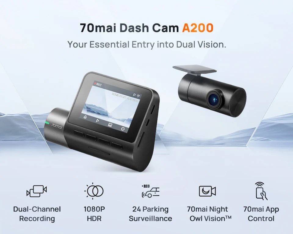 70mai Dashcam A200