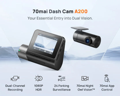 70mai Dashcam A200