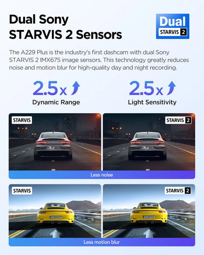 VIOFO A229 Plus Dashcam