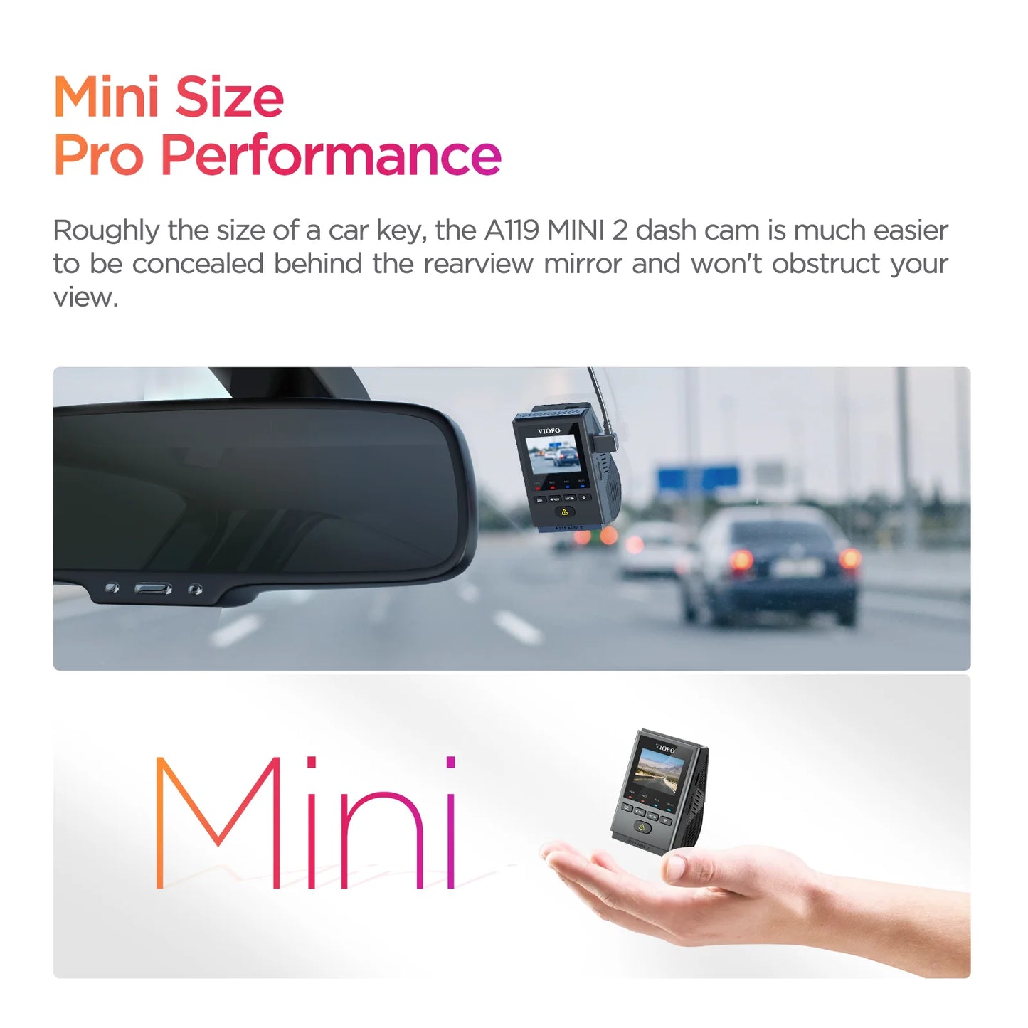 VIOFO A119 Mini 2 Dashcam