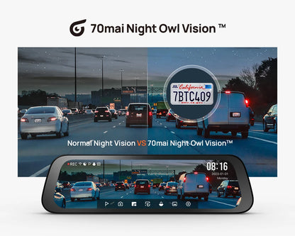 70mai Speil-Dashcam S500