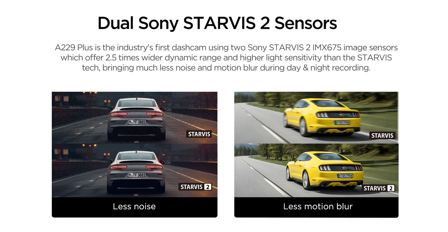 VIOFO A229 Plus Dashcam