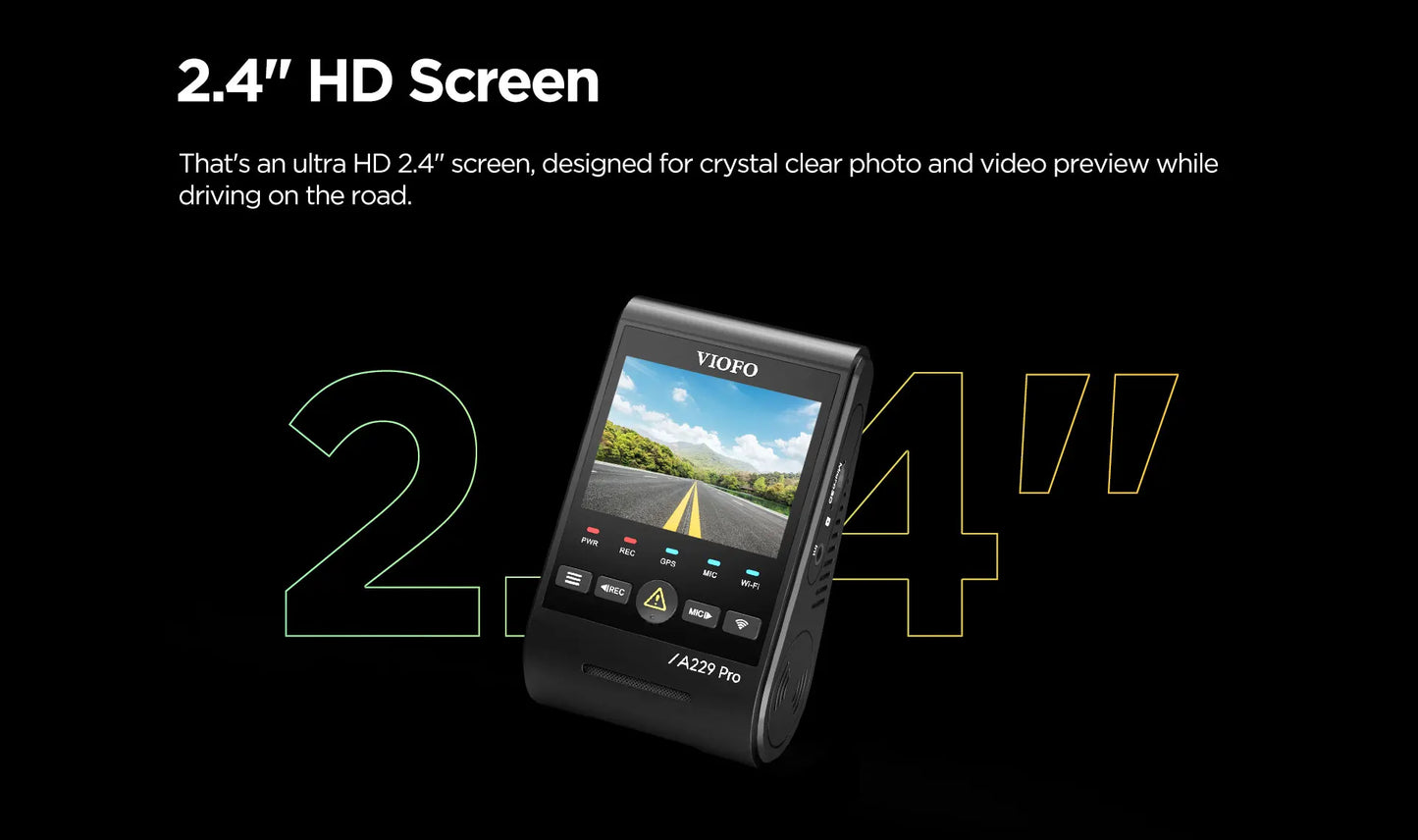 VIOFO A229 PRO 4K Dashcam