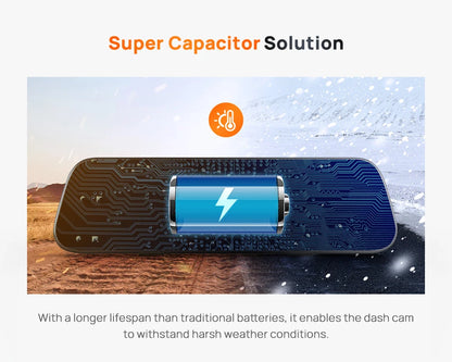 70mai Speil-Dashcam S500