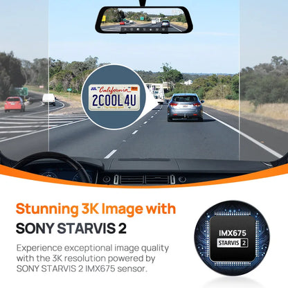 70mai Speil-Dashcam S500