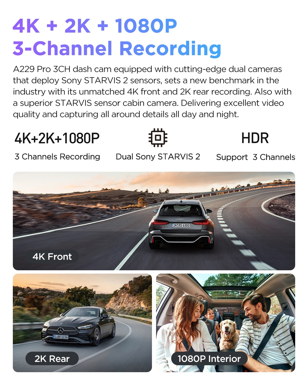 VIOFO A229 PRO 4K Dashcam