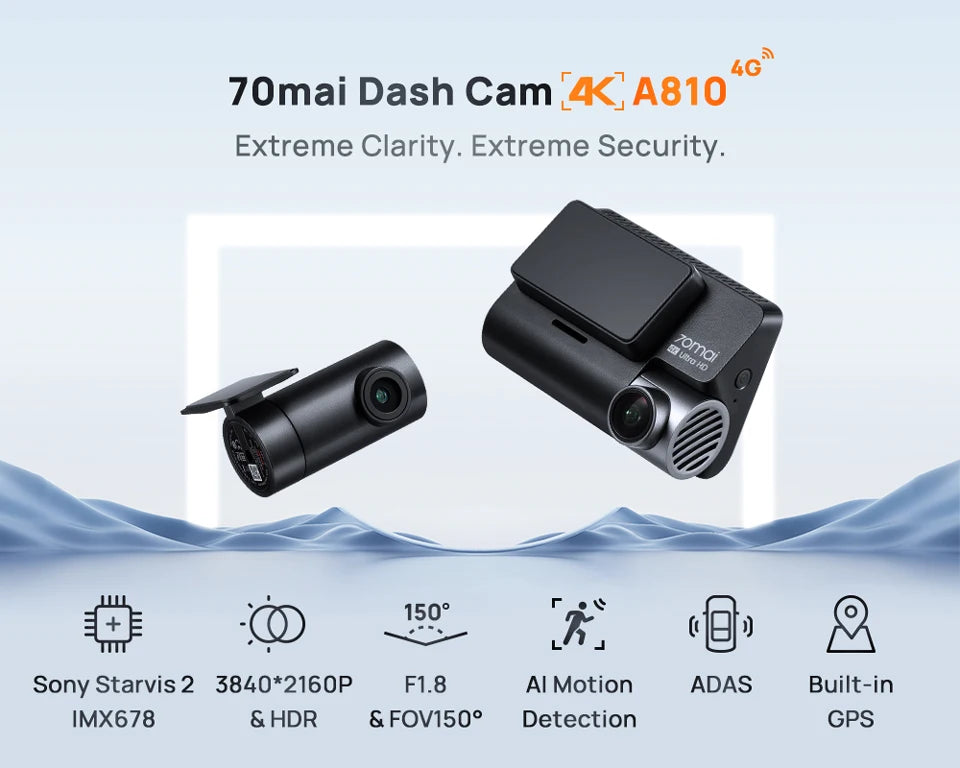70mai Dashcam A810 4K