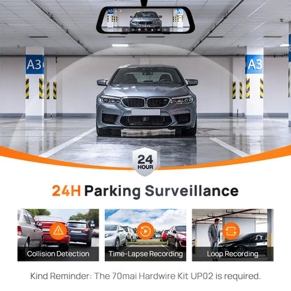 70mai Speil-Dashcam S500