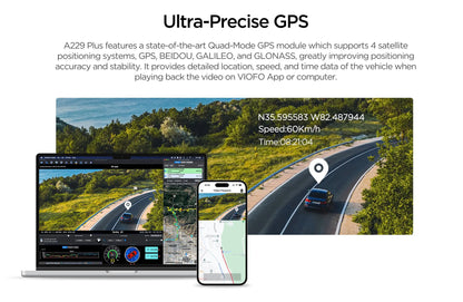 VIOFO A229 Plus Dashcam
