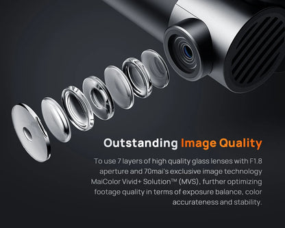 70mai Dashcam A810 4K