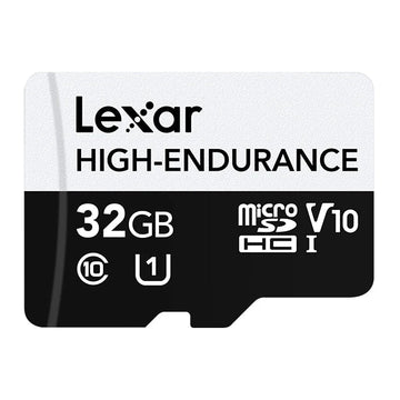 Lexar High Endurance microSD 32 GB (V10/U1) – for dashcam