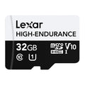 Lexar High Endurance microSD 32 GB (V10/U1) – for dashcam