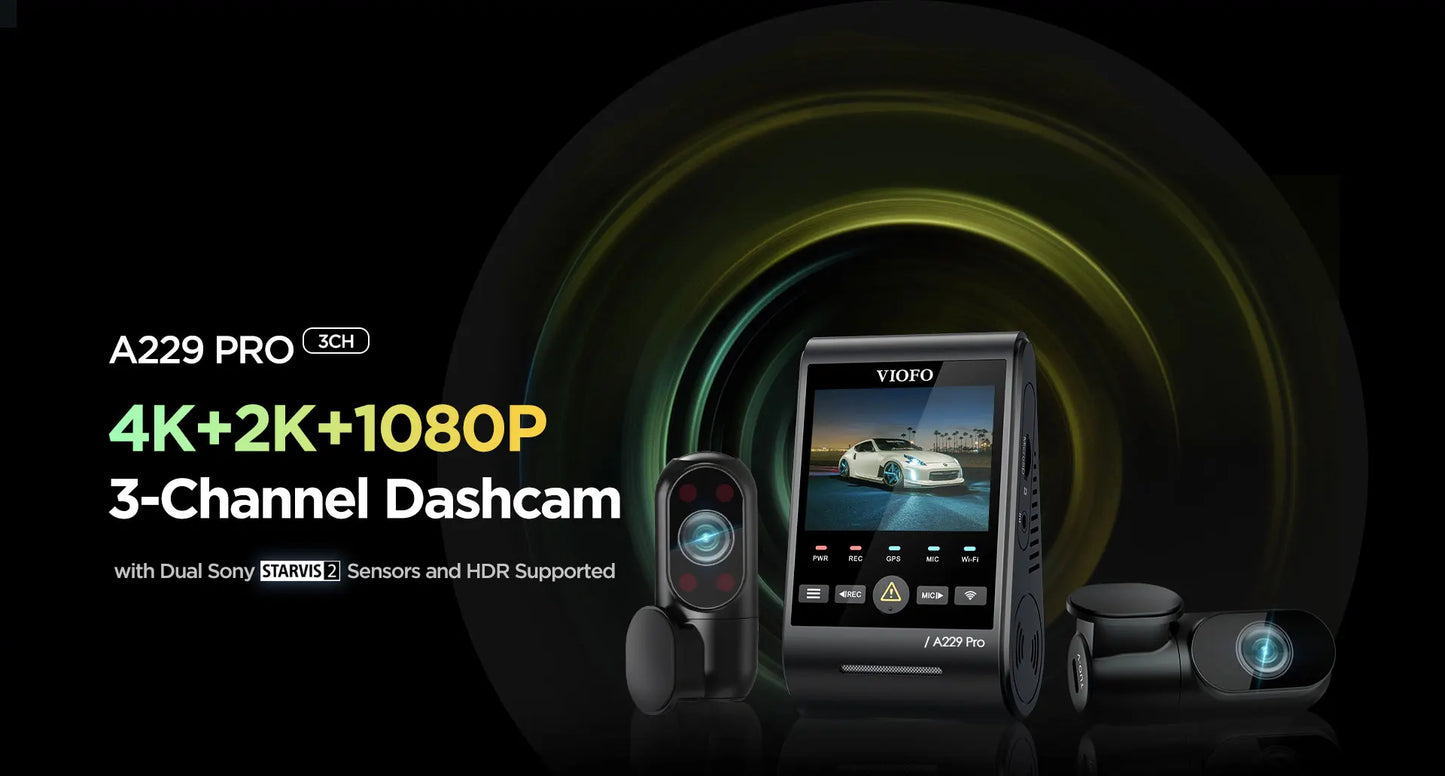 VIOFO A229 PRO 4K Dashcam