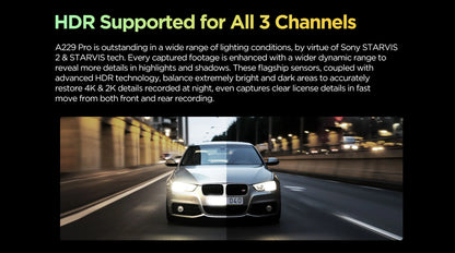 VIOFO A229 PRO 4K Dashcam