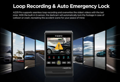 VIOFO A229 PRO 4K Dashcam
