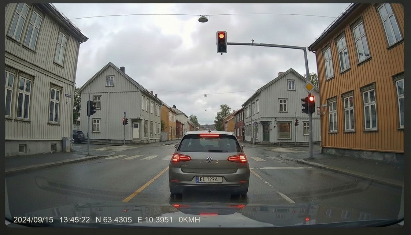 Baideluo dashcam – 1080P HD & nattvisjon