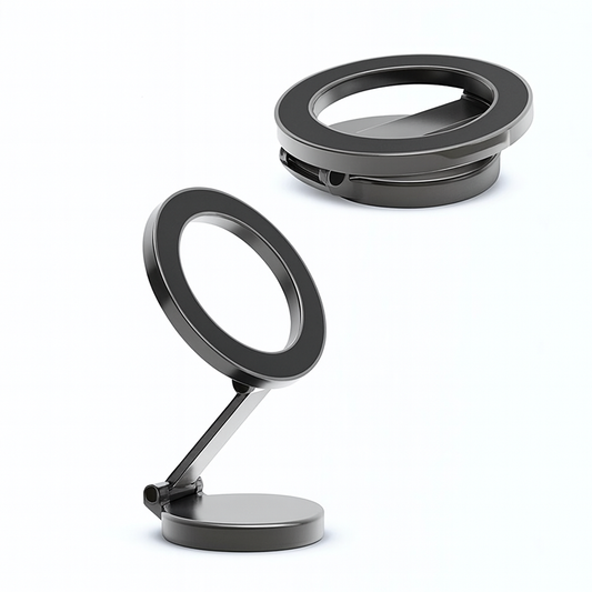 Telefonholder med Sugekopp og Magnet – 360° Justering