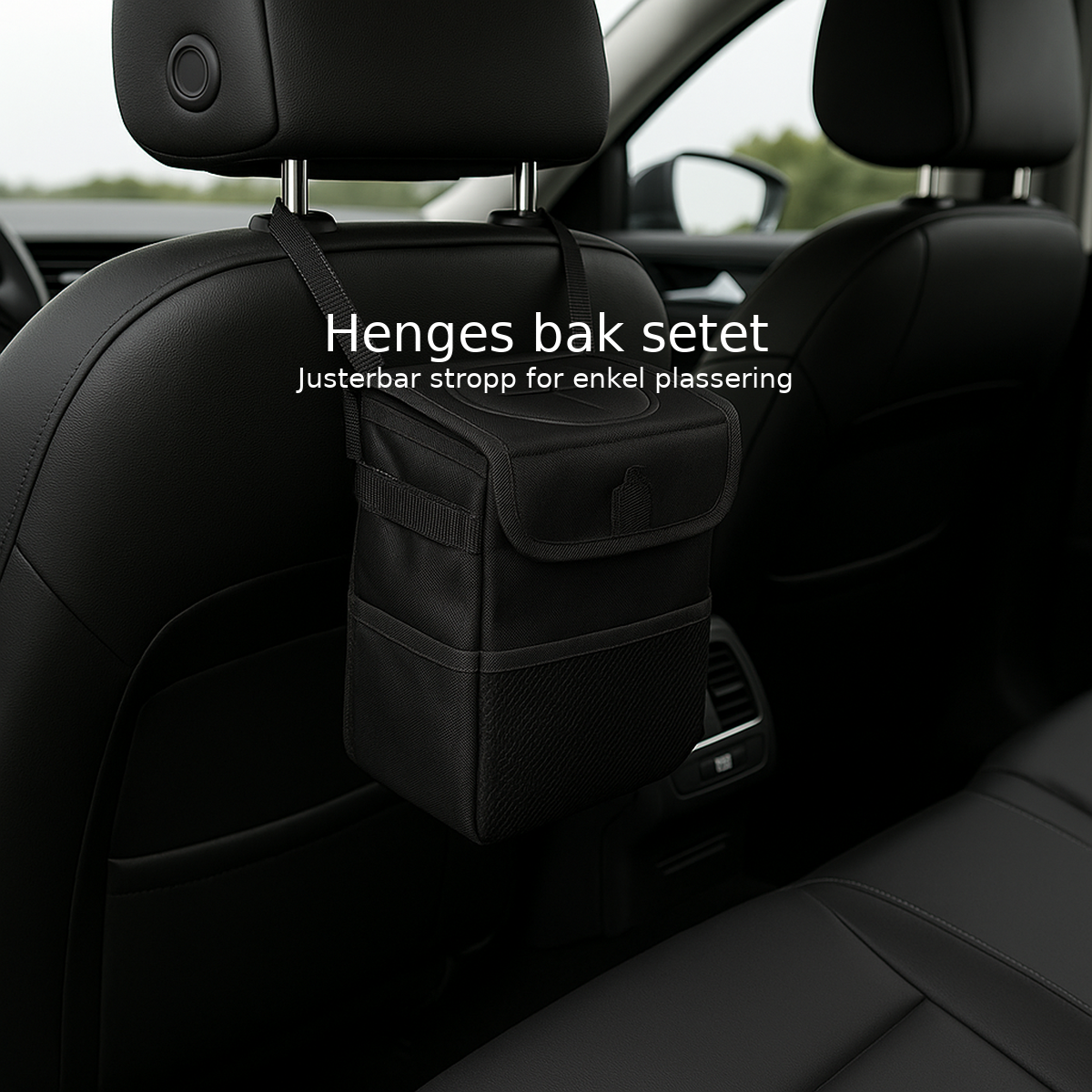 Vanntett Bilpose med Oppbevaringslommer